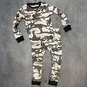Carter’s Dinosaur Skeleton Pajama Set – Size 4